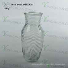 Günstigste ein Dollar Baum Glas Vase Nizza Form